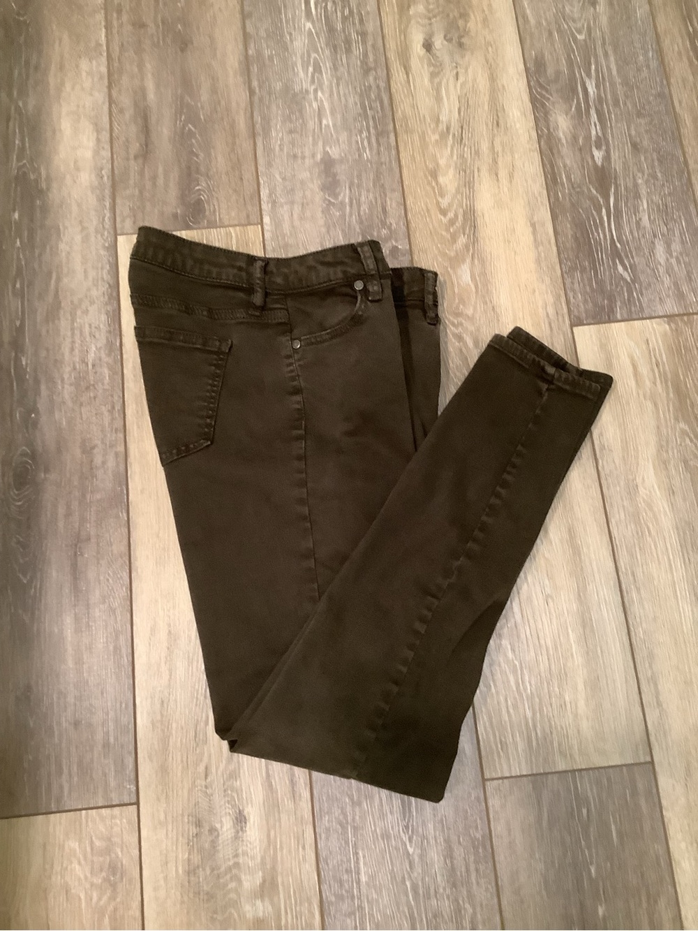 Buffalo David Bitton Women's Skinny Jeans in Olive